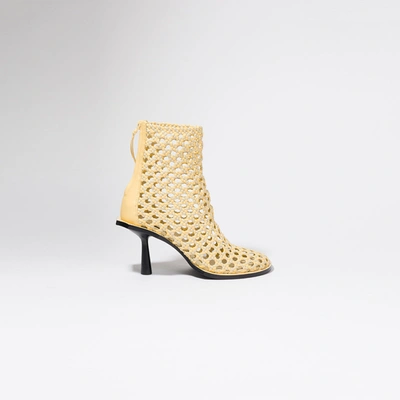 Shop Jonathan Simkhai Alex Heeled Boot In Dried Pineapple