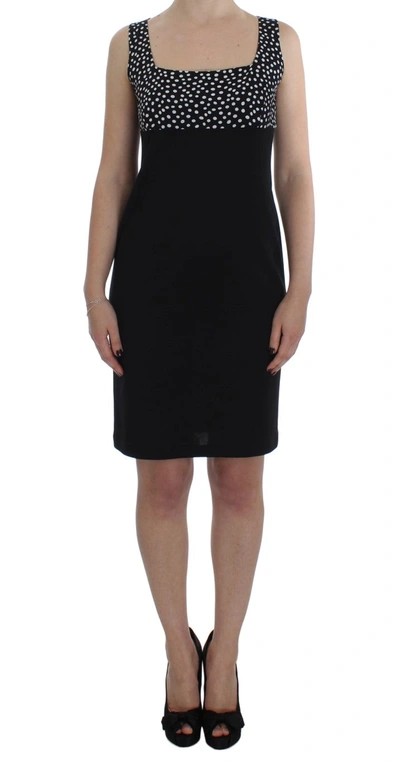 Bencivenga Stretch Sheath Dress & Sweater Set In Black