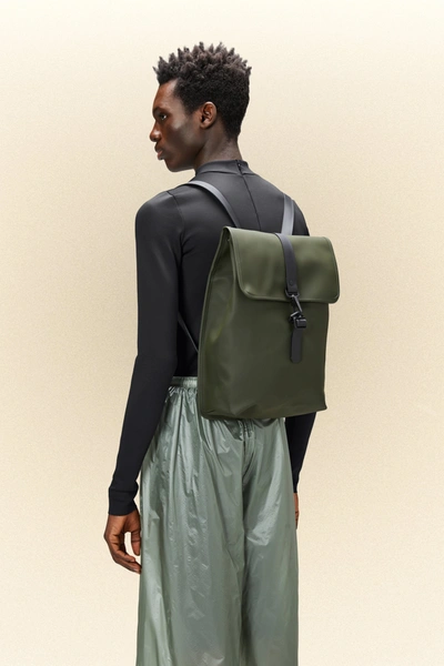 Shop Rains Rucksack In Green