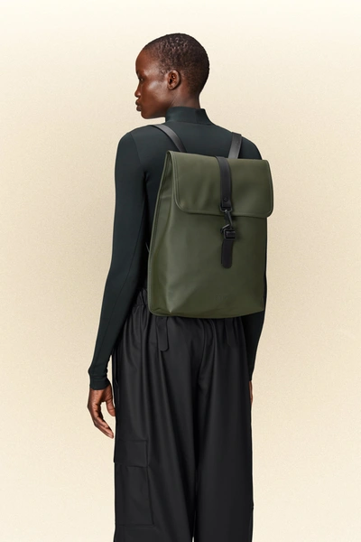 Shop Rains Rucksack In Green