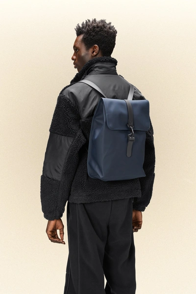 Rains Rucksack In Navy