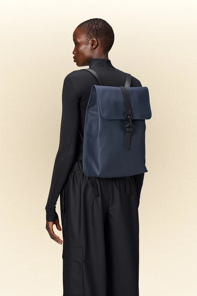 Rains Rucksack In Navy