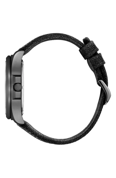 Shop Citizen Eco-drive Nylon Strap Watch, 44mm In Black