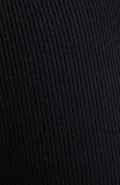 Shop Alexander Wang Chain Belt Wool Blend Bootcut Pants In Black