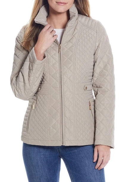 Shop Gallery Quilted Jacket In Rattan