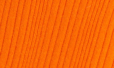 Shop Frame Mix Rib Tank In Bright Tangerine