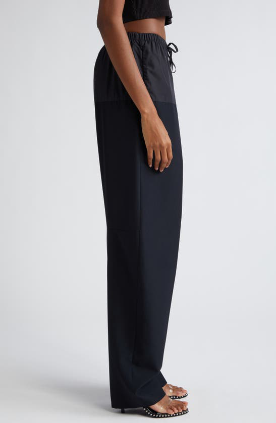 Alexander Wang Black Articulated Polo