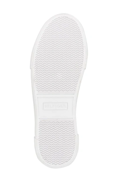 Shop Tommy Hilfiger Alezya Platform Sneaker In White