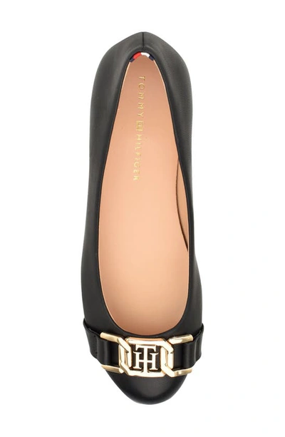 Tommy Hilfiger Women's Gallyne Classic Ballet Flats In Black