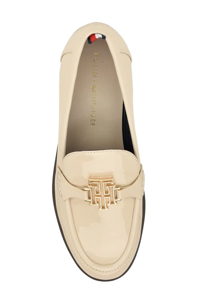 Shop Tommy Hilfiger Terow Loafer In Ivory