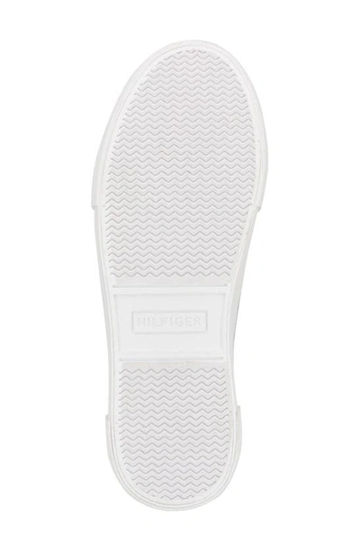 Tommy Hilfiger Alezya Platform Sneaker In Medium Blue