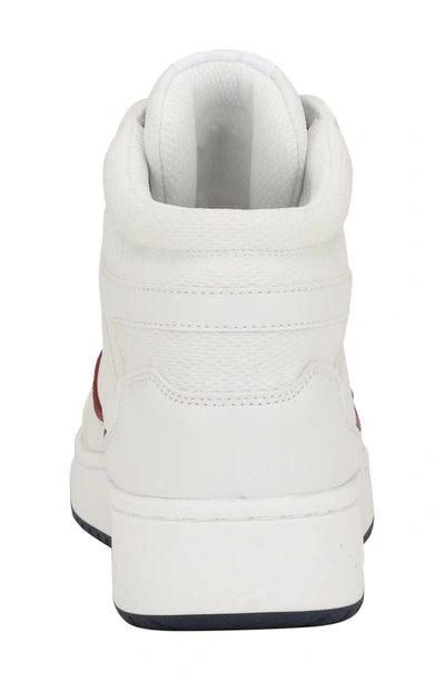 Shop Tommy Hilfiger Terryn High Top Sneaker In White