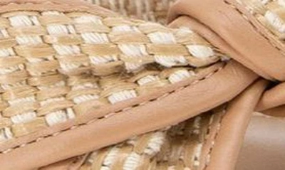 Bcbgeneration Women's Orlie Raffia Platform Sandal In Natural-tan