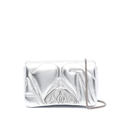 Shop Alexander Mcqueen Bags In Silver
