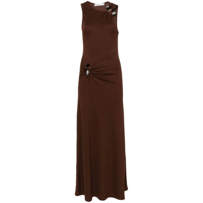 Shop Christopher Esber Dresses In Brown