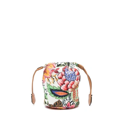 Shop Etro Bags In White/red
