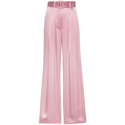Shop Zimmermann Pants In Pink