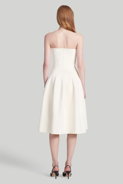 Shop Altuzarra 'parolini' Dress In Ivory