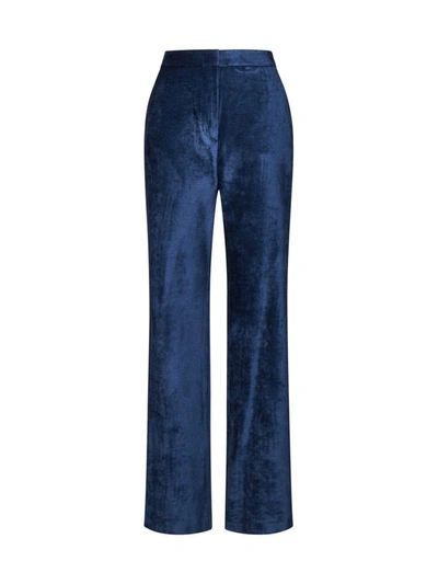 Shop Kaos Collection Trousers In Blue