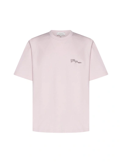 Shop Studio Nicholson T-shirts And Polos In Miami Pink
