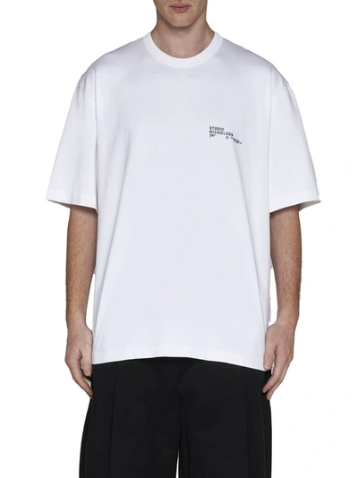Shop Studio Nicholson T-shirts And Polos In White