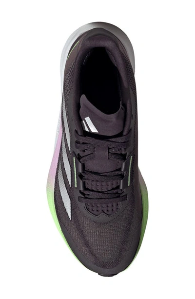 Adidas Originals Duramo Speed Running Sneaker In Aurora/ Zero Met./black