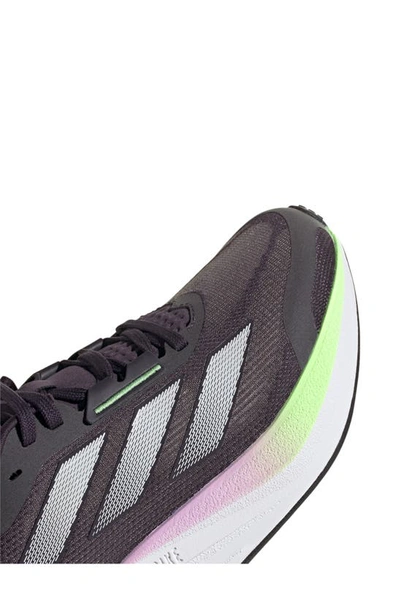 Shop Adidas Originals Duramo Speed Running Sneaker In Aurora/ Zero Met./black