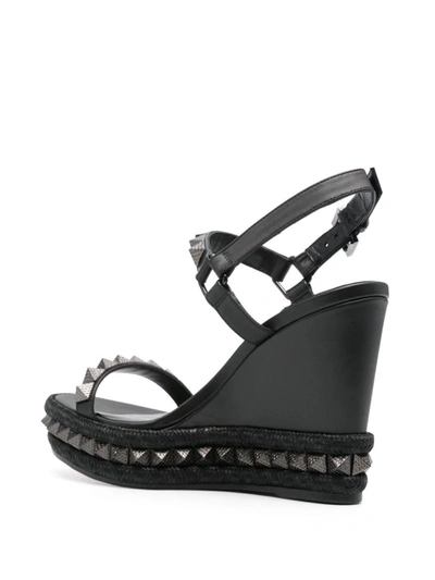 Shop Christian Louboutin Sandals Black