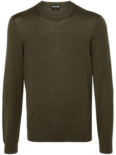 Shop Tom Ford Sweaters In Green