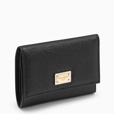 Shop Dolce & Gabbana Black Small Dauphine Wallet