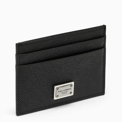 Shop Dolce & Gabbana Logoed Cardholder Black