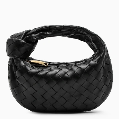 Shop Bottega Veneta Black Mini Jodie Bag