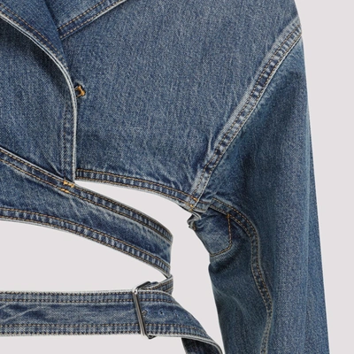 Alaïa Denim Jacket in Blue