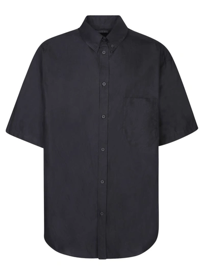 Shop Balenciaga Shirts In Black