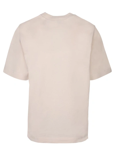 Shop Burberry T-shirts In Beige