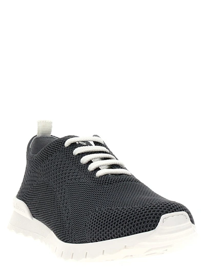 Shop Kiton 'fits' Sneakers In Gray