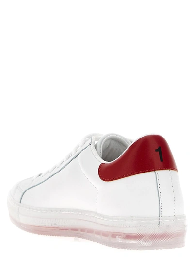 Shop Kiton 'ussa088' Sneakers In Red