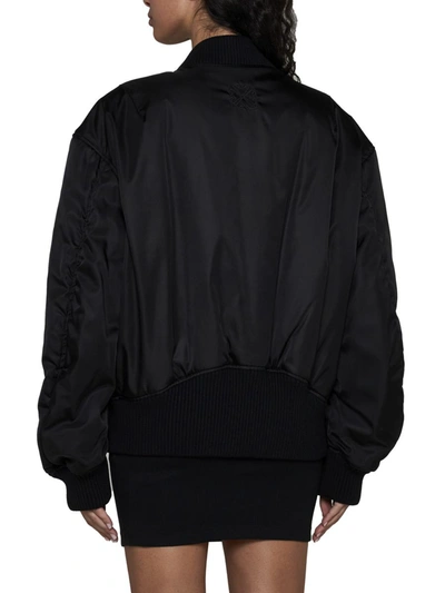 Shop Off-white Off White Coats In Black