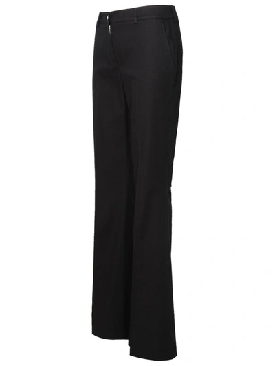 Shop Dolce & Gabbana Black Cotton Trousers