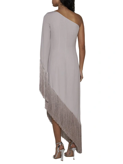 Shop Taller Marmo Dresses In Silver