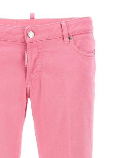 Shop Dsquared2 'jennifer' Jeans In Pink