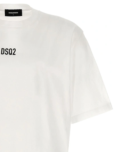 Shop Dsquared2 Logo T-shirt In White