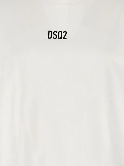 Shop Dsquared2 Logo T-shirt In White