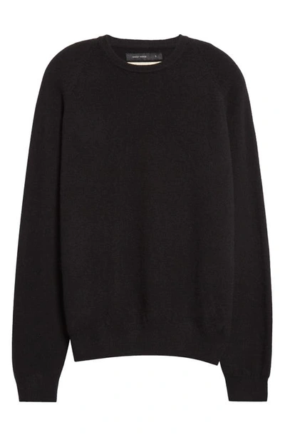Shop Frenckenberger Cashmere Crewneck Sweater In Black