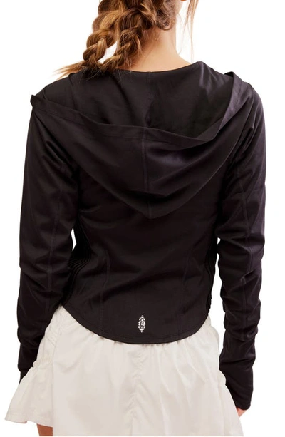 Shop Fp Movement By Free People Playin' For Keeps Track Jacket In Black Combo