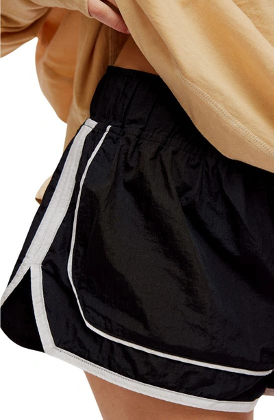 Fp Movement Varsity Blues Athletic Shorts In Black Combo