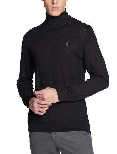 Shop Ralph Lauren Sweaters In Polo Black