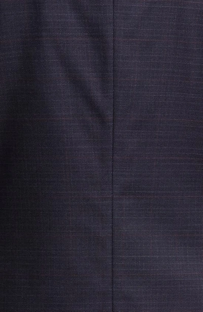 Shop Hugo Boss Boss Huge Stretch Virgin Wool Suit In Dark Blue