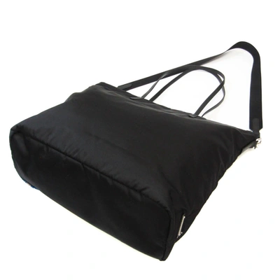 Shop Prada Monkey Black Synthetic Tote Bag ()