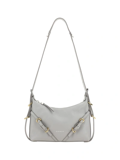 Shop Givenchy Shoulder Bags In Light Grey